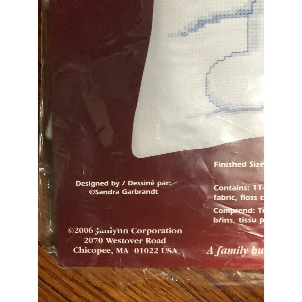 Janlynn Counted Cross Stitch Jolly Snowman 10